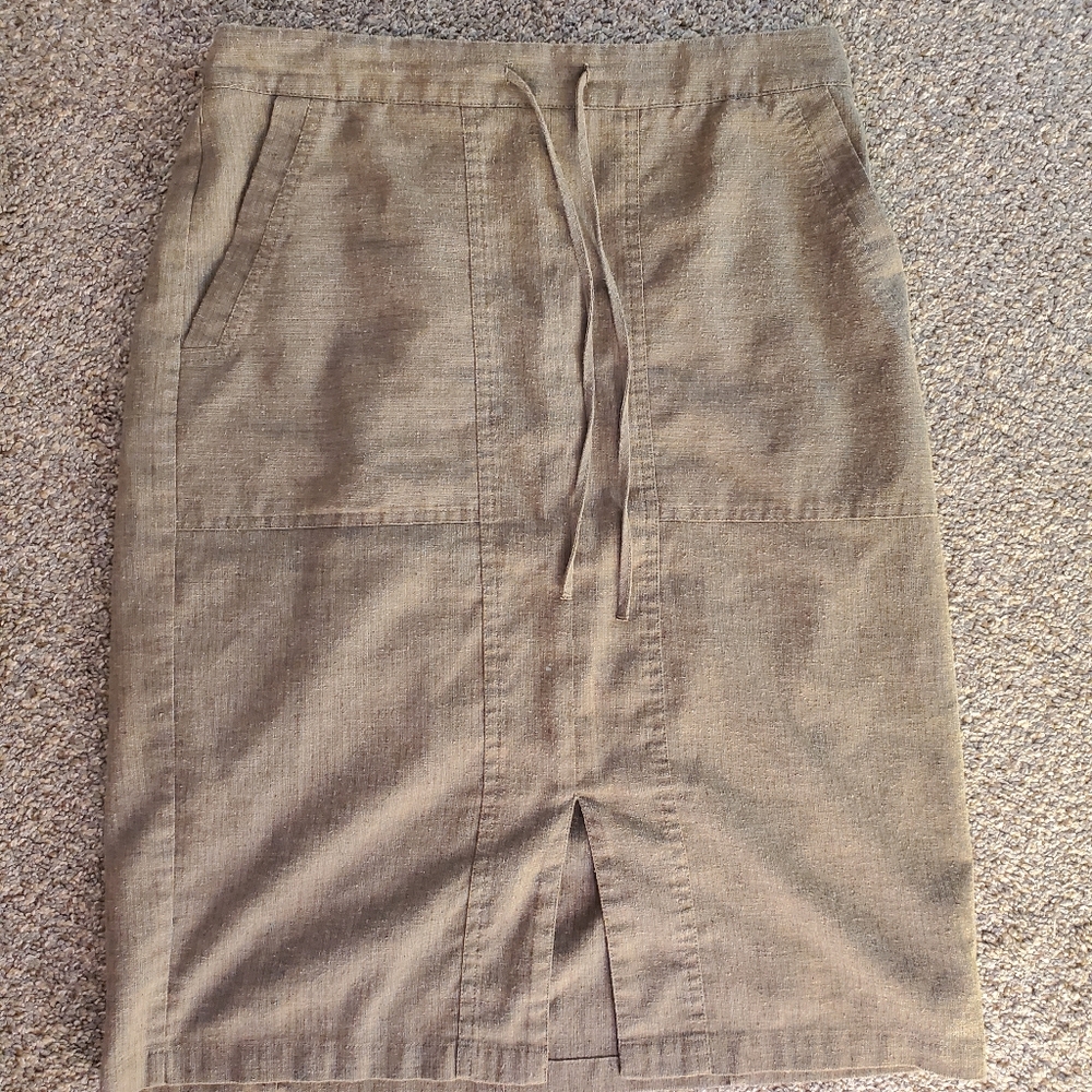 Prana Bristol Skirt Women's Autumn Pencil Drawstring Casual